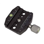 Grundplatte für Schnellwechselplatten zu Stativen und Kameras QR-70N Arca Swiss kompatibel